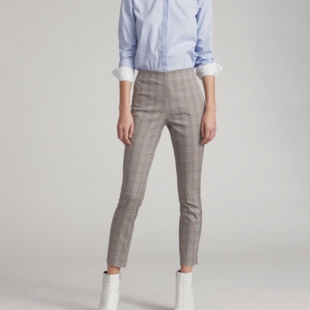 Rag & Bone | Glen plaid Simone pants NWOT